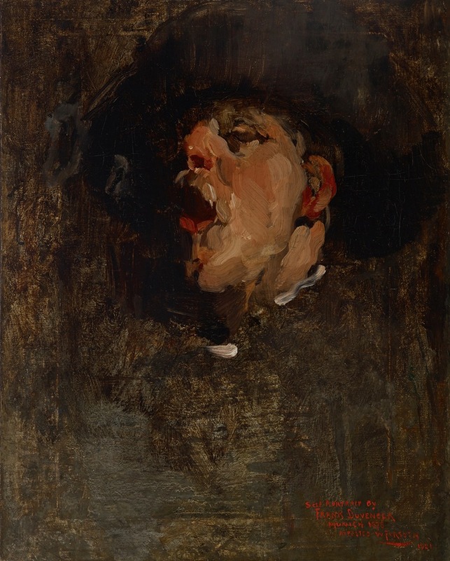 Frank Duveneck - Self-Portrait