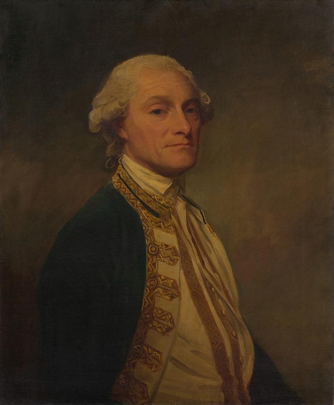 George Romney - Admiral Sir Chaloner Ogle (1726–1816)