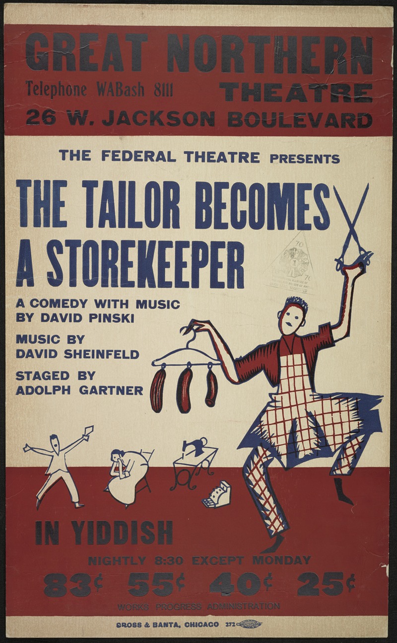 Anonymous - The Tailor Becomes a Storekeeper