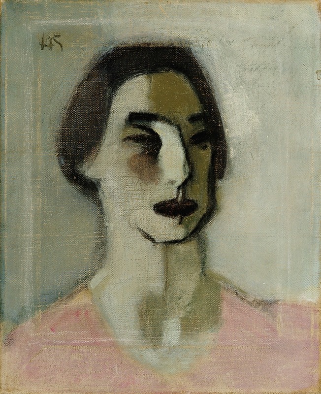 Helene Schjerfbeck - Forty Years Old