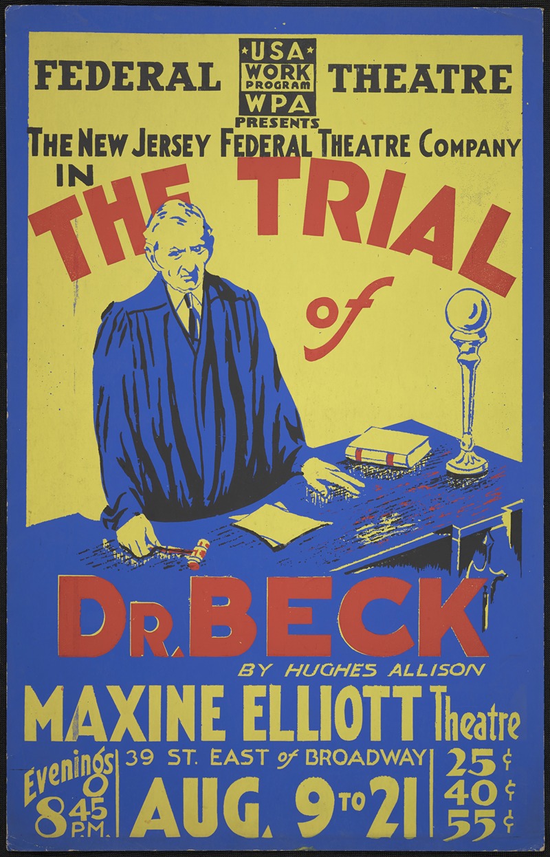 Anonymous - The Trial of Dr. Beck