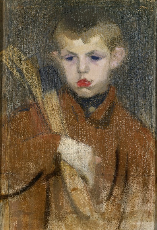 Helene Schjerfbeck - The Woodcutter I