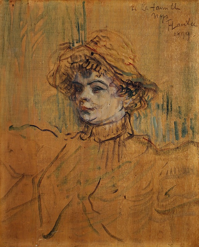 Henri de Toulouse-Lautrec - Mademoiselle Nys