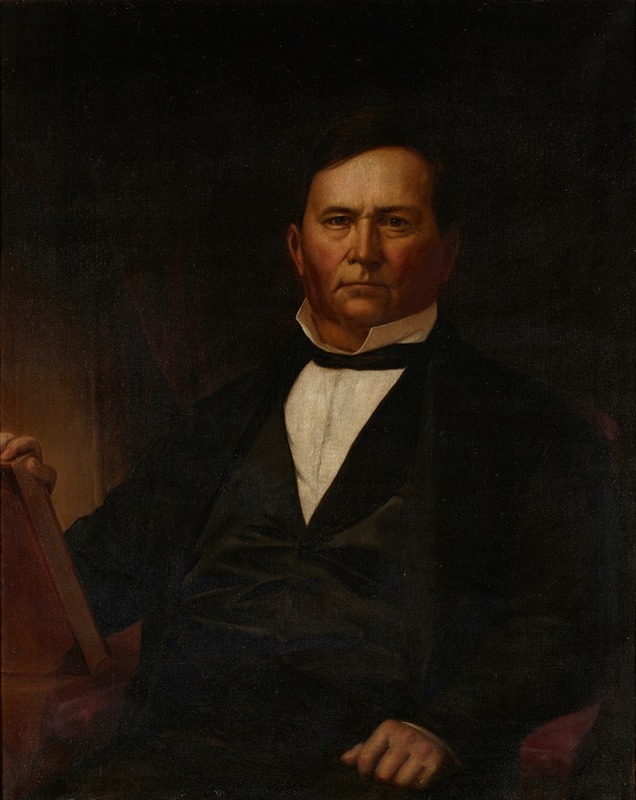 Jacob Cox - Portrait of Governor David Wallace