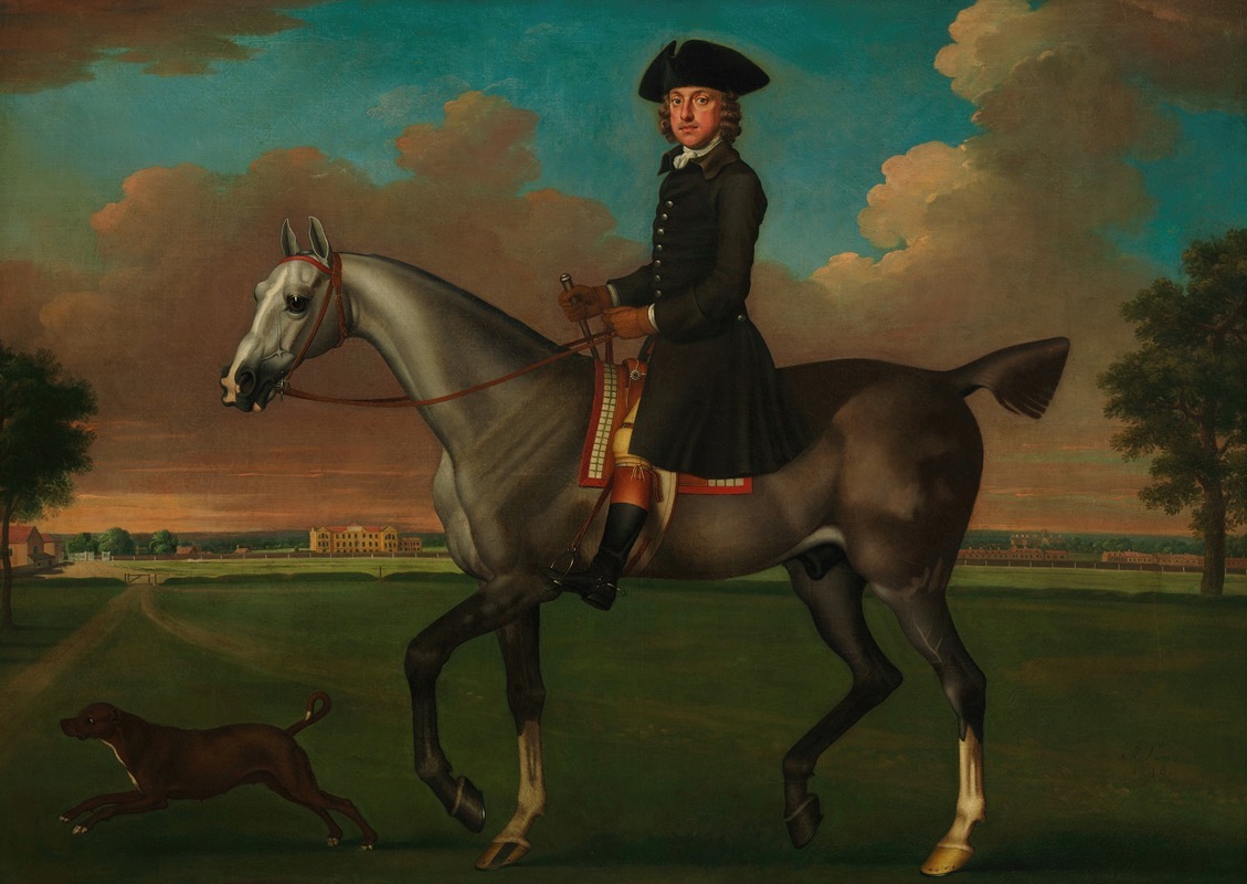 James Seymour - Portrait of a Horseman