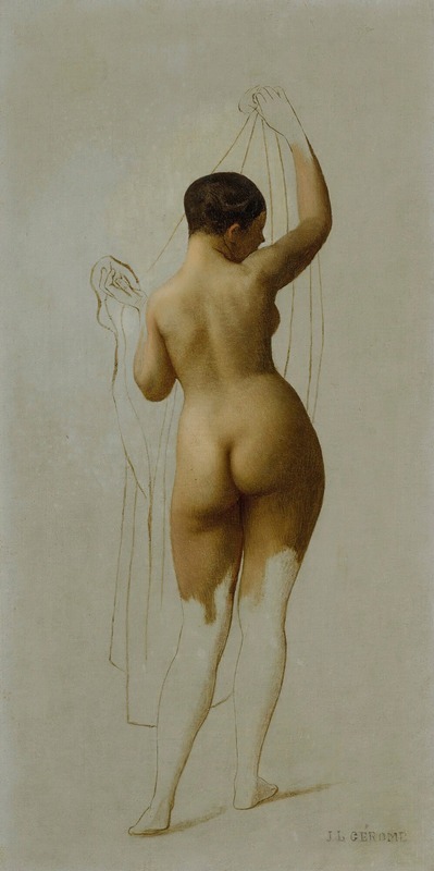 Jean-Léon Gérôme - Nude (Queen Rodophe)