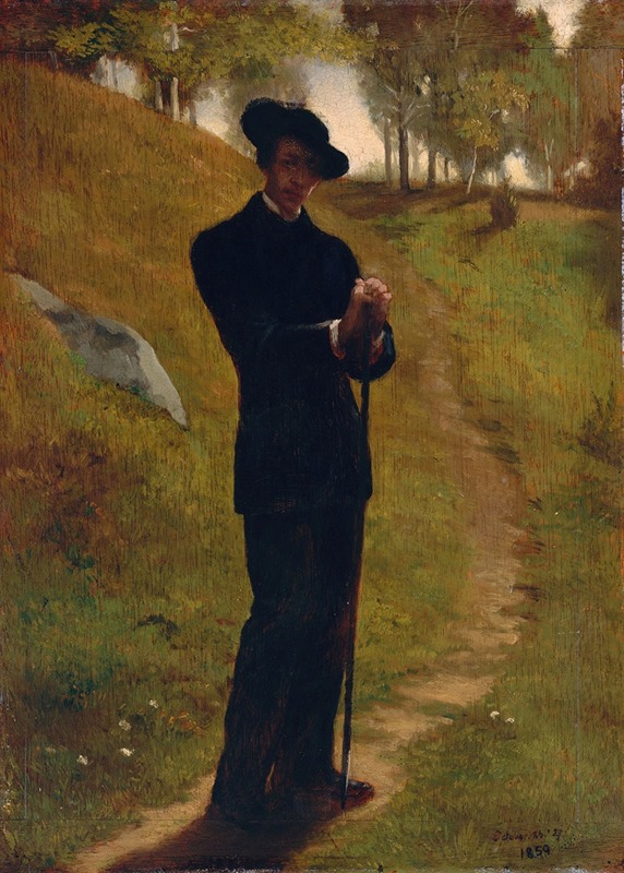 John La Farge - Portrait of the Painter