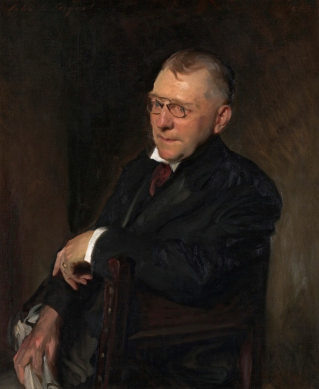 John Singer Sargent - Portrait of James Whitcomb Riley
