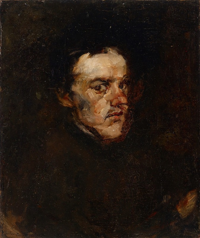 Joseph Frank Currier - Portrait Sketch (Charles H. Freeman)