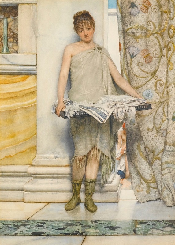Lawrence Alma-Tadema - A Balneatrix