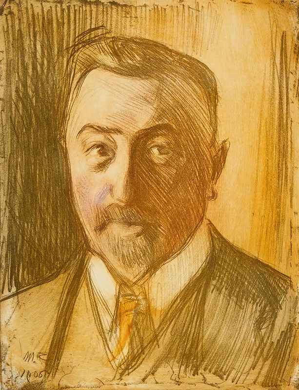 Magnus Enckell - Portrait of Chamberlain Hjalmar Linder