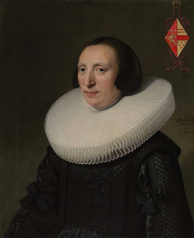 Michiel Jansz. Van Mierevelt - Margaretha van Clootwijk (born about 1580, died 1662)