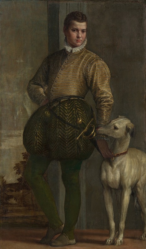 Paolo Veronese - Boy with a Greyhound
