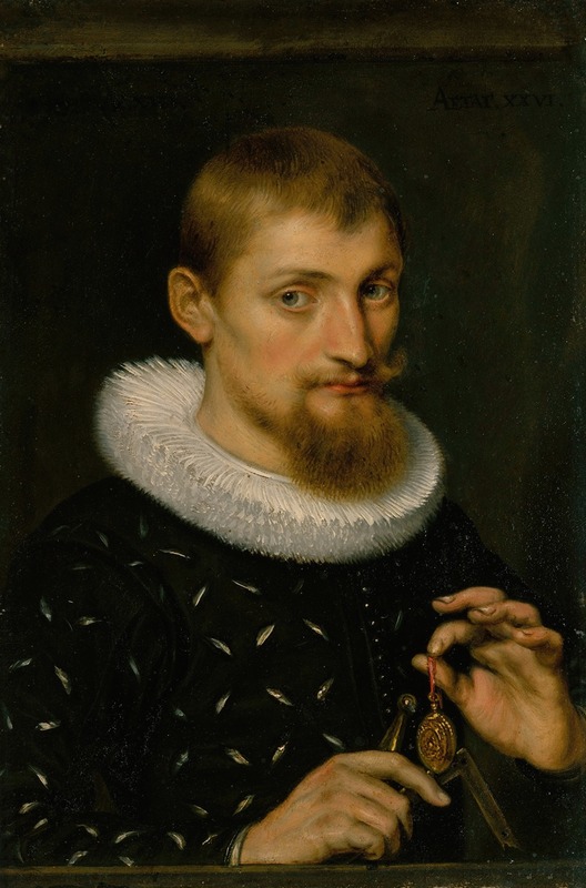 Peter Paul Rubens - Portrait of a Man, Possibly an Architect or Geographer