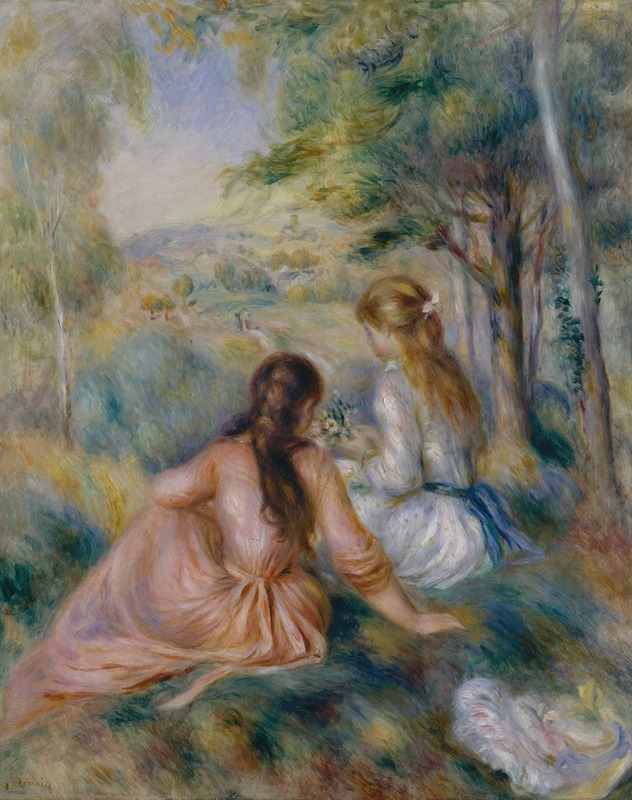 Pierre-Auguste Renoir - In the Meadow