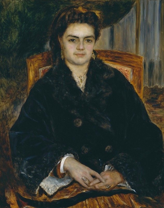 Pierre-Auguste Renoir - Madame Édouard Bernier (Marie-Octavie-Stéphanie Laurens, 1838–1920)