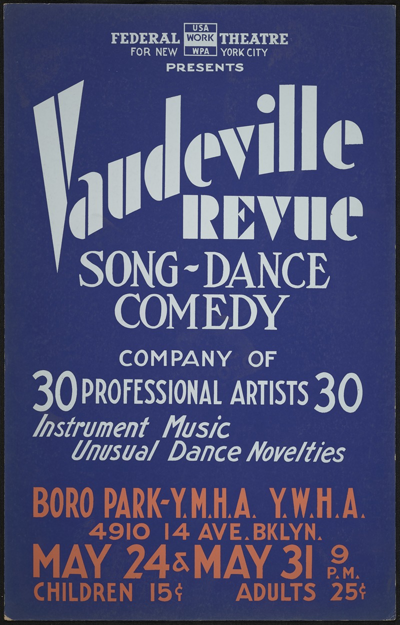 Anonymous - Vaudeville Revue