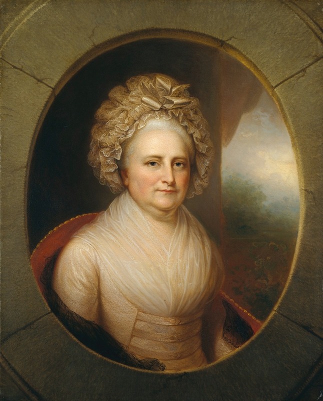 Rembrandt Peale - Martha Washington