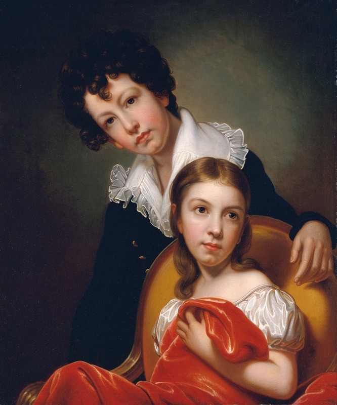 Rembrandt Peale - Michael Angelo and Emma Clara Peale