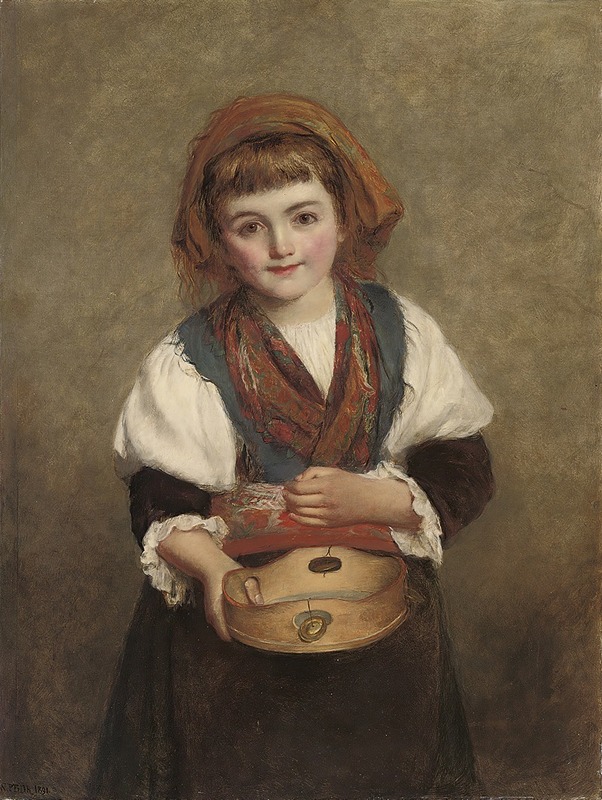 William Powell Frith - The sweetest little beggar that e’er asked for Alms