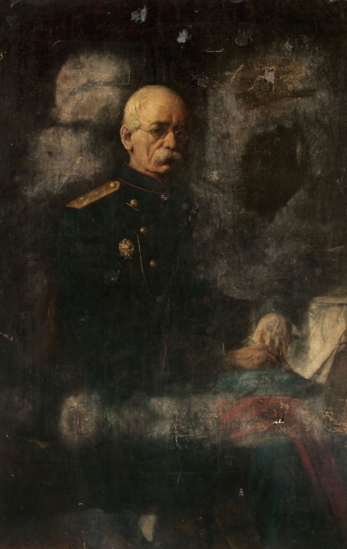 Adam Badowski - Portrait of Sokrates Starynkiewicz, mayor of Warsaw