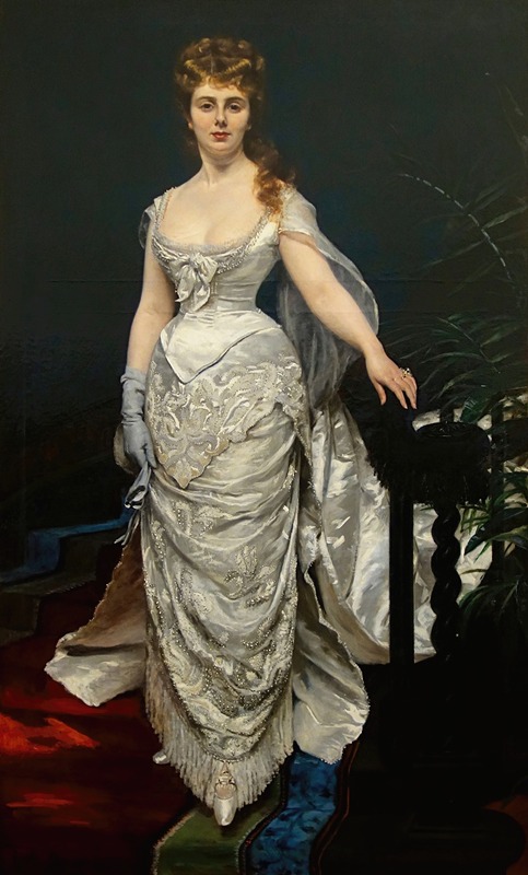 Carolus-Duran - Portrait de mademoiselle X, Marquise Anforti