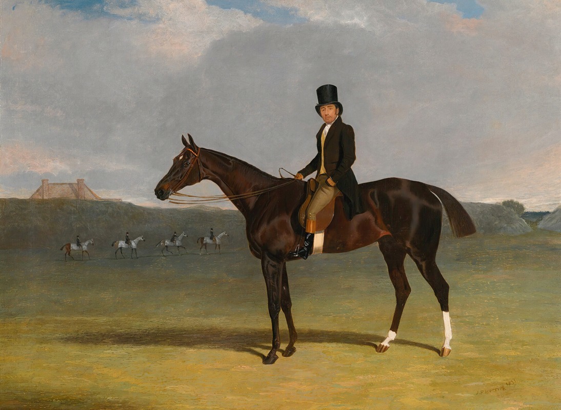 John Frederick Herring Snr. - John Kent (1783 – 1869), Trainer To The 5th Duke Of Richmond, On Newmarket Heath
