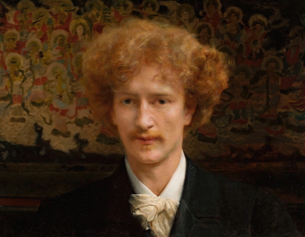 Lawrence Alma-Tadema - Portrait of Ignacy Jan Paderewski (1860–1941)