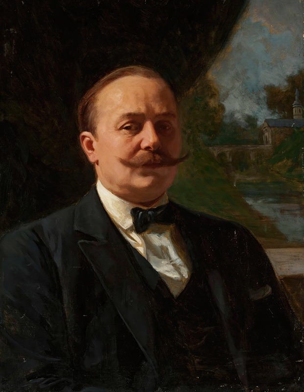 Stefan Bakałowicz - Portrait of Albrecht Radziwiłł (1885–1935)