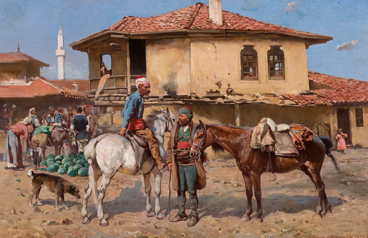 Tadeusz Ajdukiewicz - Eastern marketplace