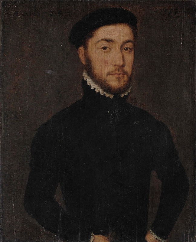 Corneille de Lyon - Portrait of a gentleman