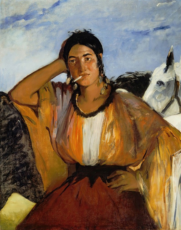 Édouard Manet - Gypsy with a Cigarette