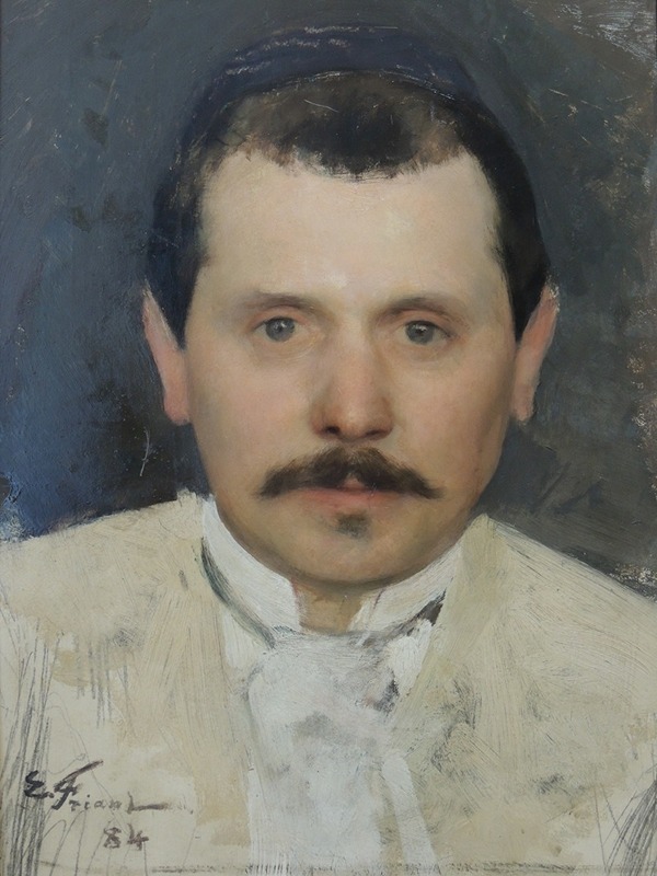 Émile Friant - Portrait de Georges Jeanniot