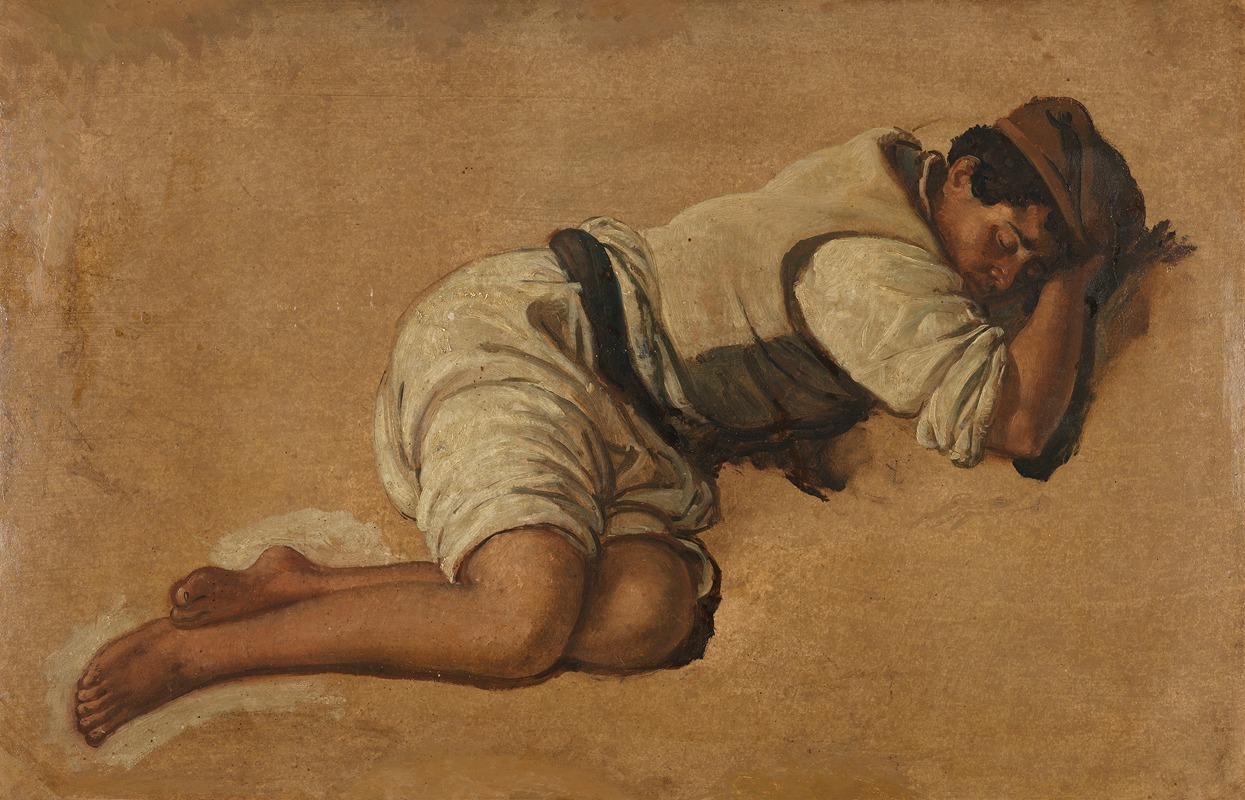Franz Ludwig Catel - Schlafender Junge