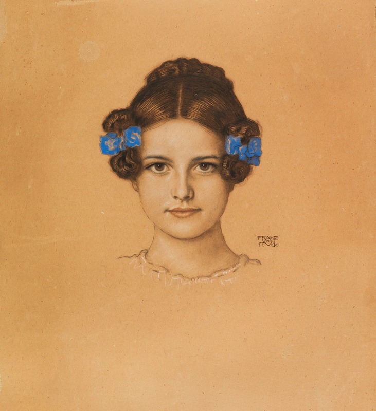 Franz von Stuck - Bildnis der Tochter Mary