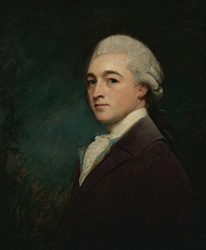 George Romney - Portrait Of A Young Man