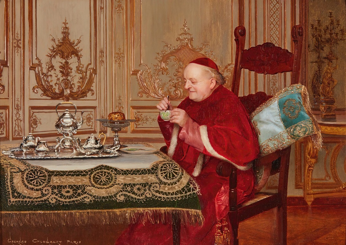 Georges Croegaert - Teatime