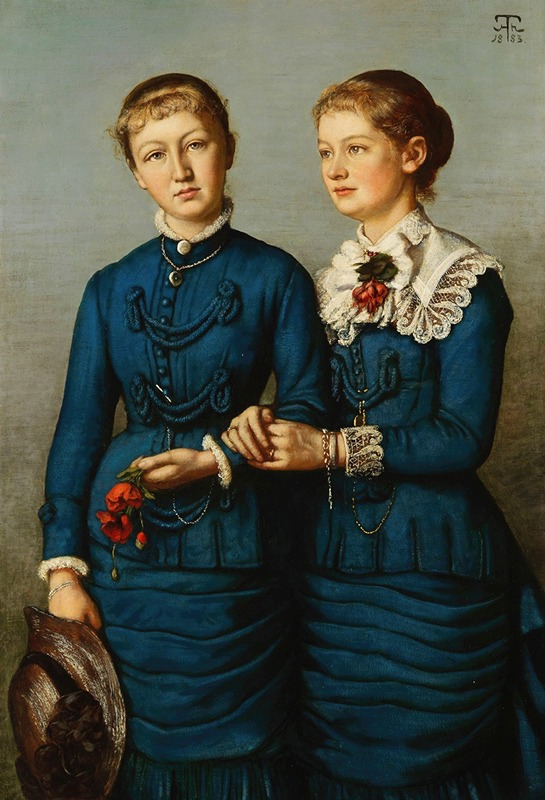 Hans Thoma - Bildnis der beiden Töchter der Familie Haag