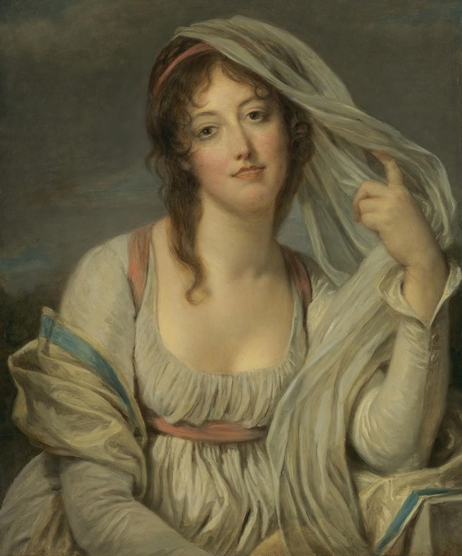 Jean-Baptiste Greuze - Portrait Of Madame Van Westrenen Of Tremaat