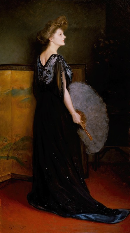 Julius Leblanc Stewart - Portrait of Mrs. Francis Stanton Blake