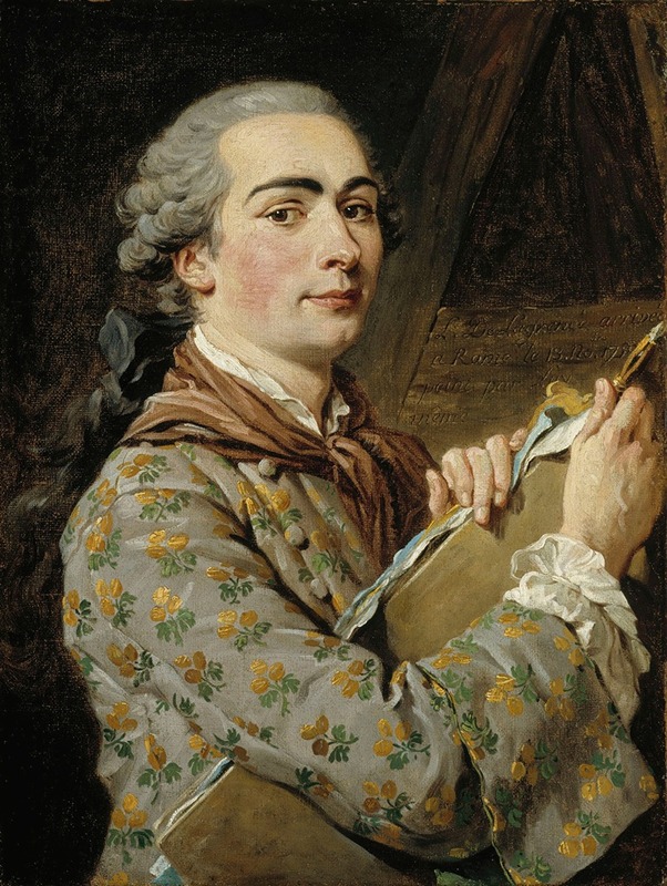 Louis-Jean-François Lagrenée - Self-Portrait