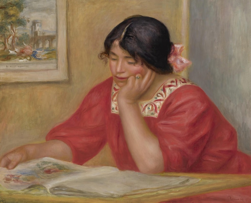 Pierre-Auguste Renoir - Léontine Lisant