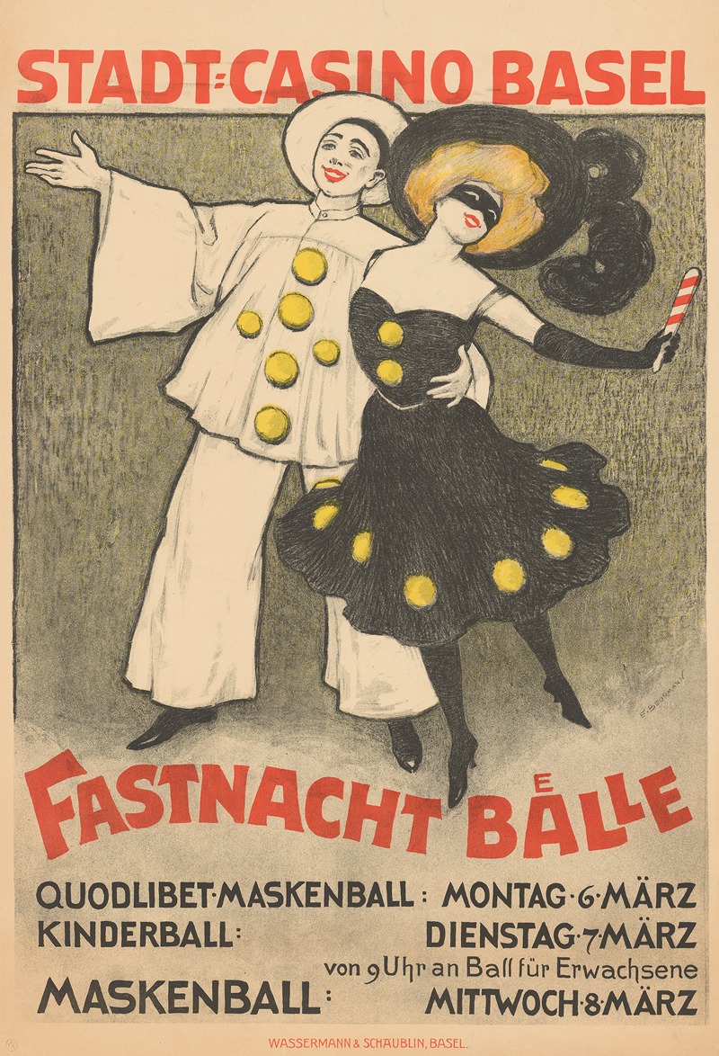 Emil Beurmann - Stadt-Casino Basel – Fastnacht Bälle