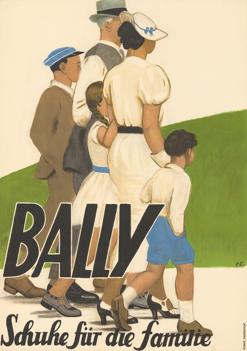 Emil Cardinaux - Bally – Schuhe für die Familie