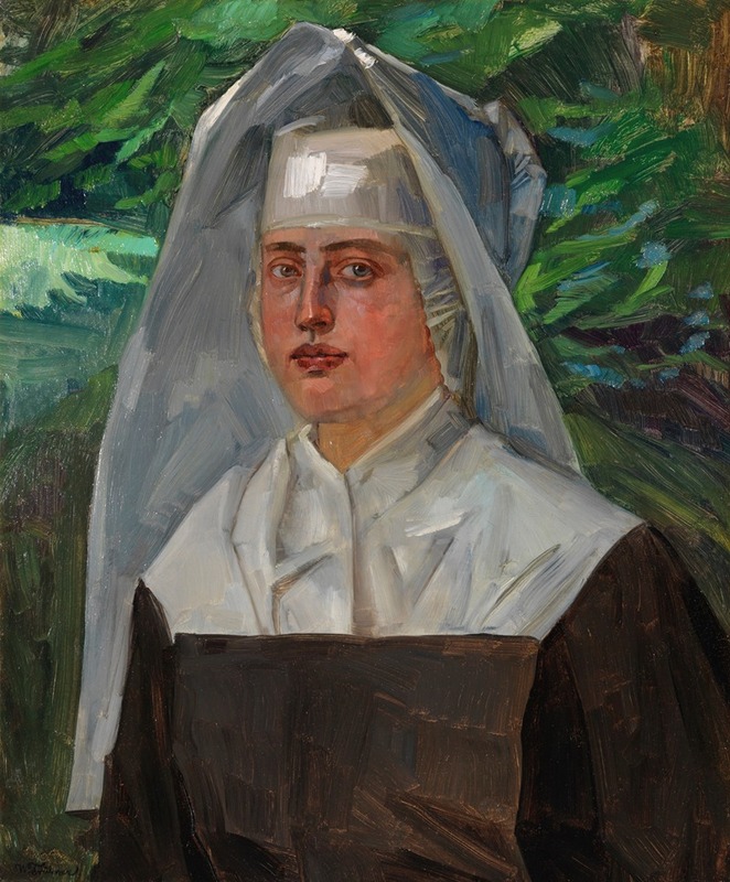 Wilhelm Trübner - Schwester Ferdinande