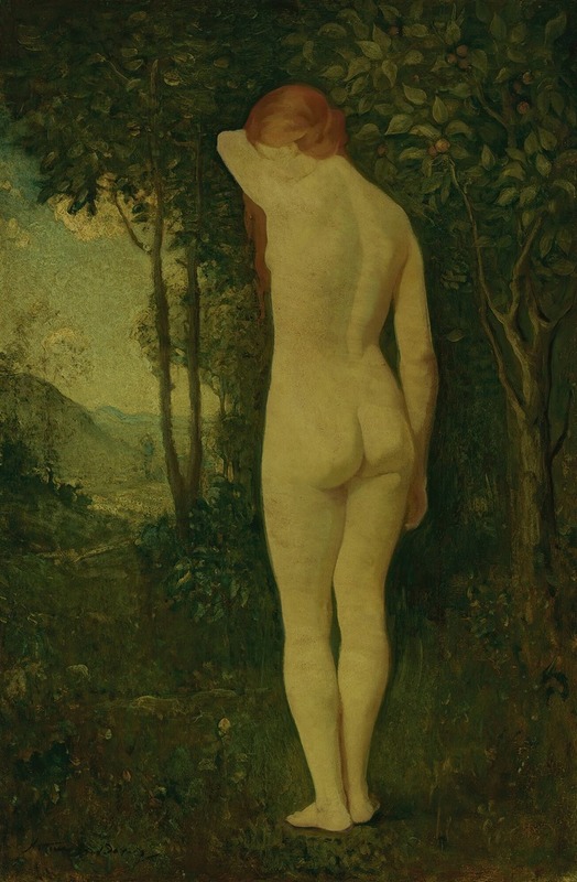 Arthur Bowen Davies - Standing Nude