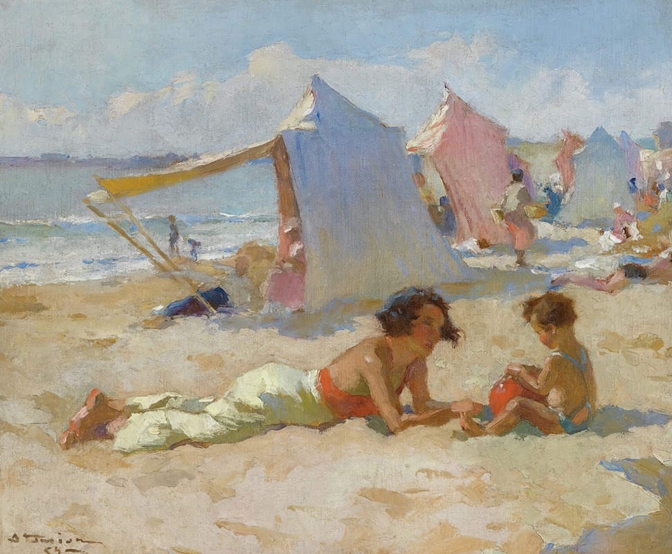 Charles Atamian - Playing On The Beach