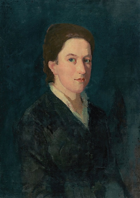 Ferdinand Hodler - Portrait Of A Young Lady