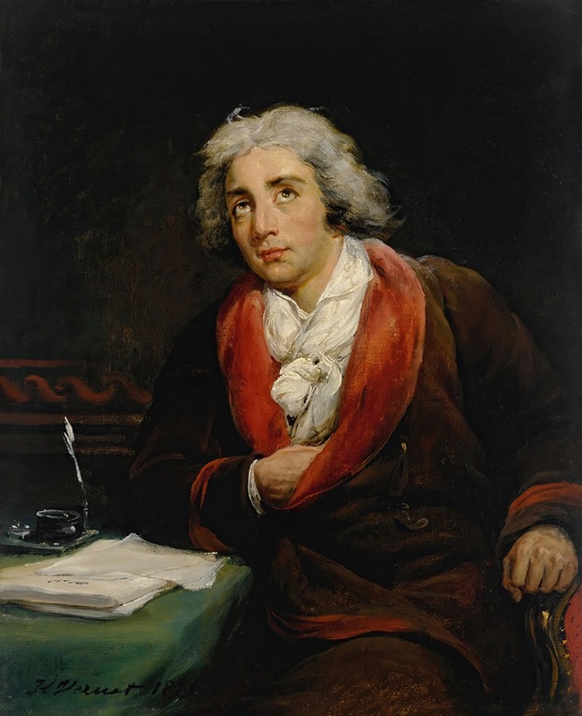 Horace Vernet - Portrait of the poet André Chénier (1762-1794)