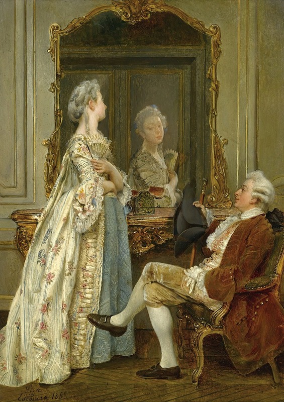 Ignacio De León Y Escosura - The Courtship